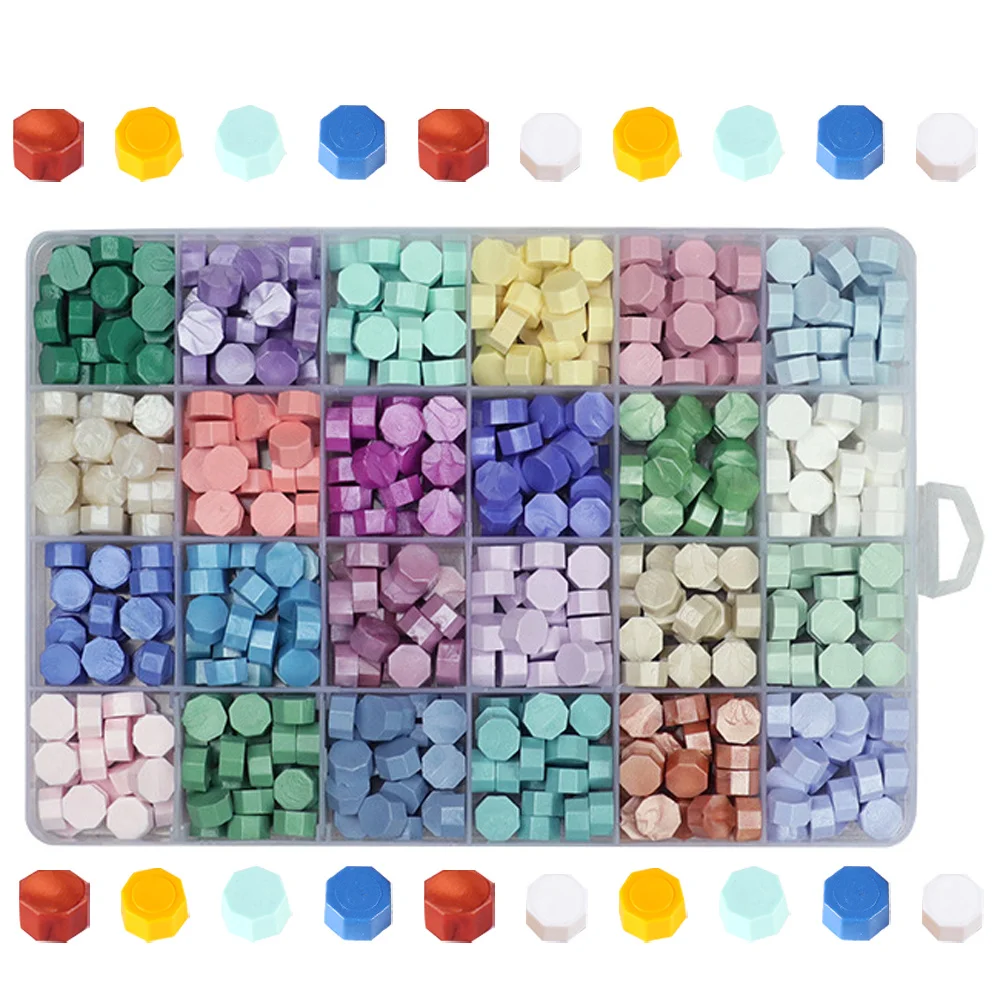 

Envelope Sealing Wax Beads for DIY Craft Projects Easy to Melt and Cool Multiple Colors Wax Seal Beads