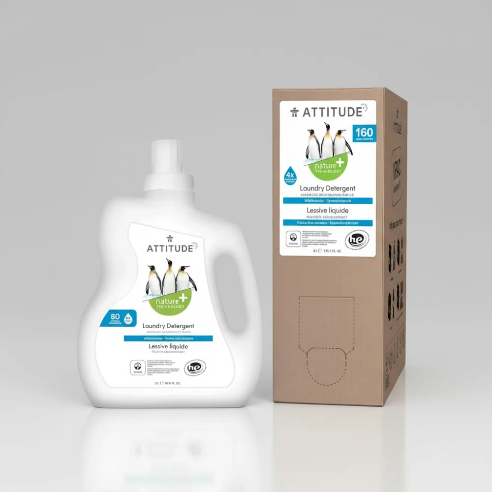 

Plant-Based Laundry Detergent Bundle, Vegan & Cruelty-Free, Gentle on Skin, Fresh Wildflowers Scent, 240 Loads Total