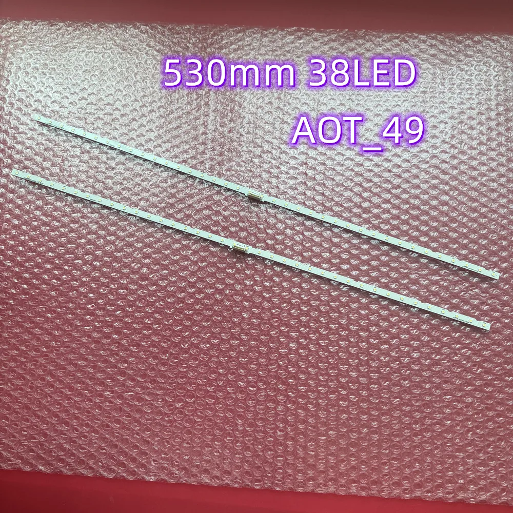

Лента светодиодной подсветки 38LED для телевизора 49 дюймов UE49NU7140U UE49NU7100U AOT_49_NU7300_NU7100_2X38_