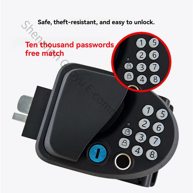 RV Door Lock RV Fingerprint Password Lock Middle Door Door Remote Control Smart Lock