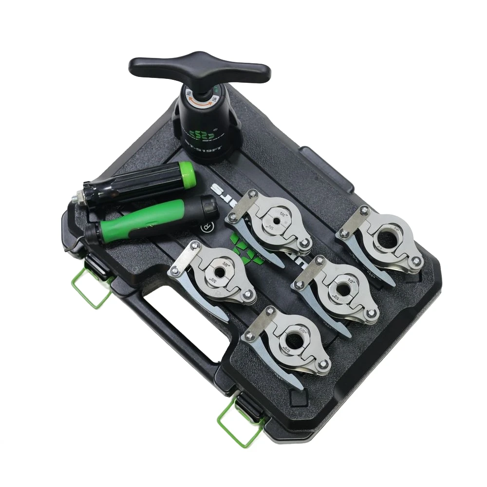 

Простой в использовании ручной/электрический расширитель труб ST-519FT — поставляется со скребком и прочными ручками