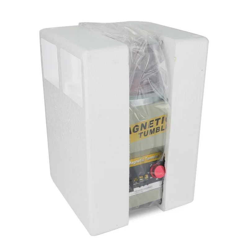 

KT-280 Магнитный полировщик ювелирных изделий большой емкости 1,1 кг Машина для полировки ювелирных изделий Магнитный стакан для детальной полировки