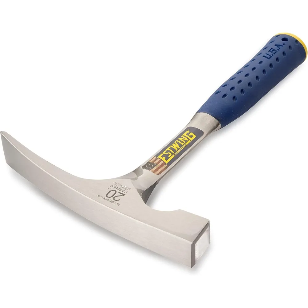 Metselaar van 20 oz met gesmeed staal en schokreductiegreep voor metselen en metselwerk