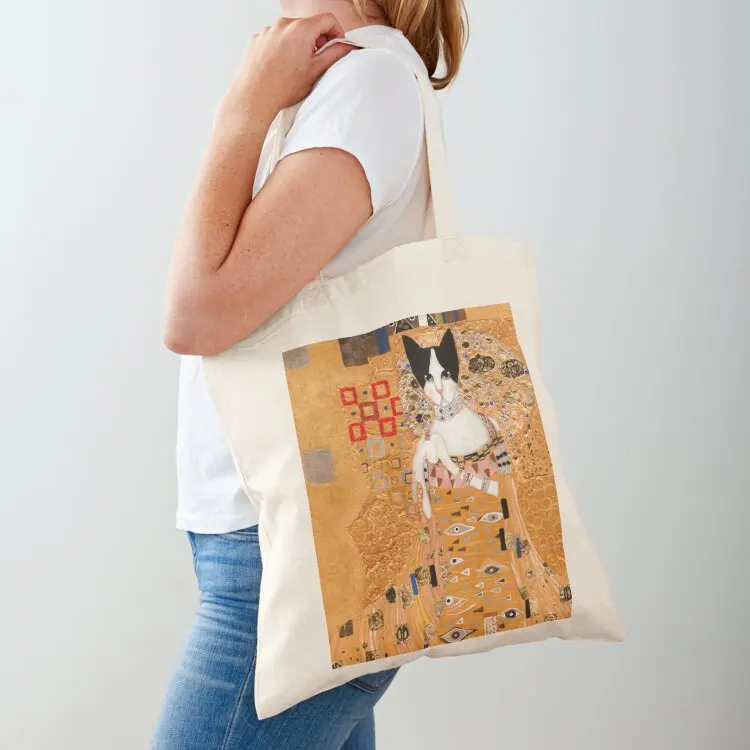 

Klimt Cat Tote Bag сумка-шоппер женская милая сумка-тоут Женская сумка роскошная женская сумка