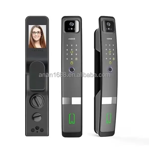 3d face tuya smart wifi Waterproof Tuya WiFi App Smart Door Lock Multiple National Languages Biometric fingerprint locrint Door