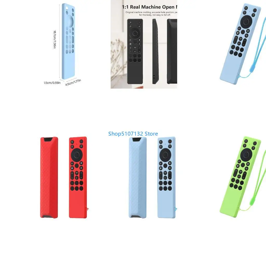 87HD Light Up Remote Control Cover Smooth Surfaces Easy Installation for RC923A