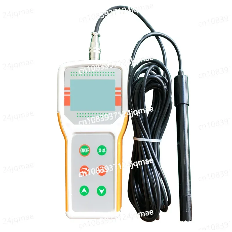 Portable Dissolved Oxygen Meter Detector for Fish Shrimp Farming Water Quality Monitor Do Meter ATC Range (0.0-20.0)mg/L