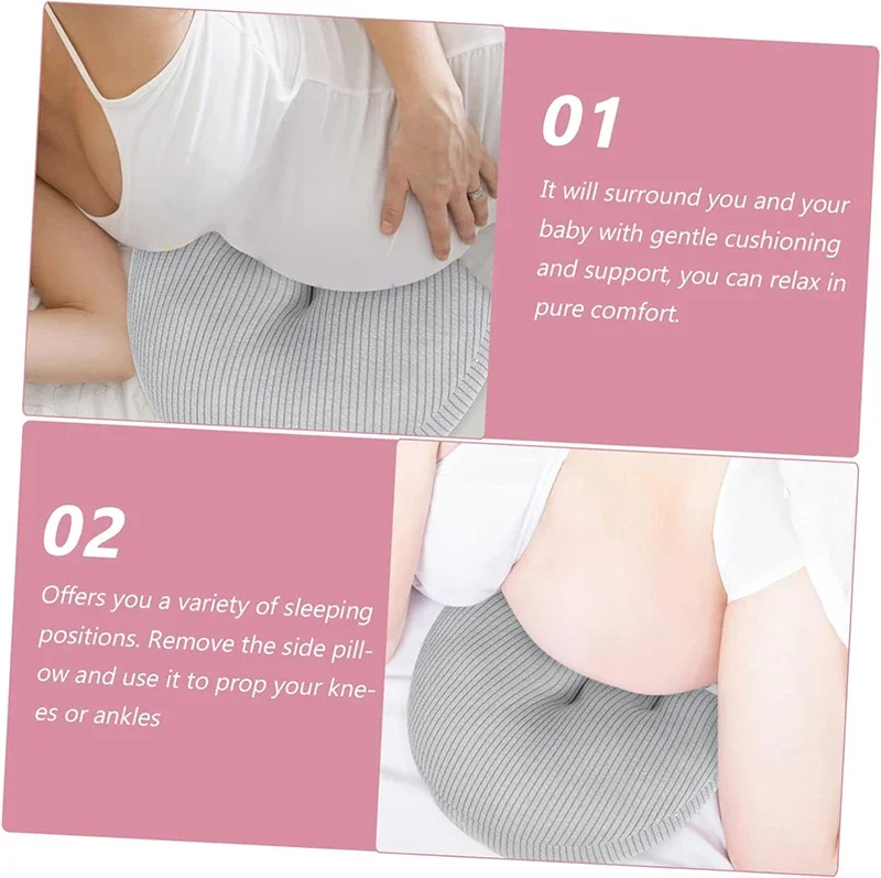 New Fashion Cotton Pregnant Women's Pillow Waist Protection Abdominal Support Multi Functional  Pillow Sleeping Side Pillow