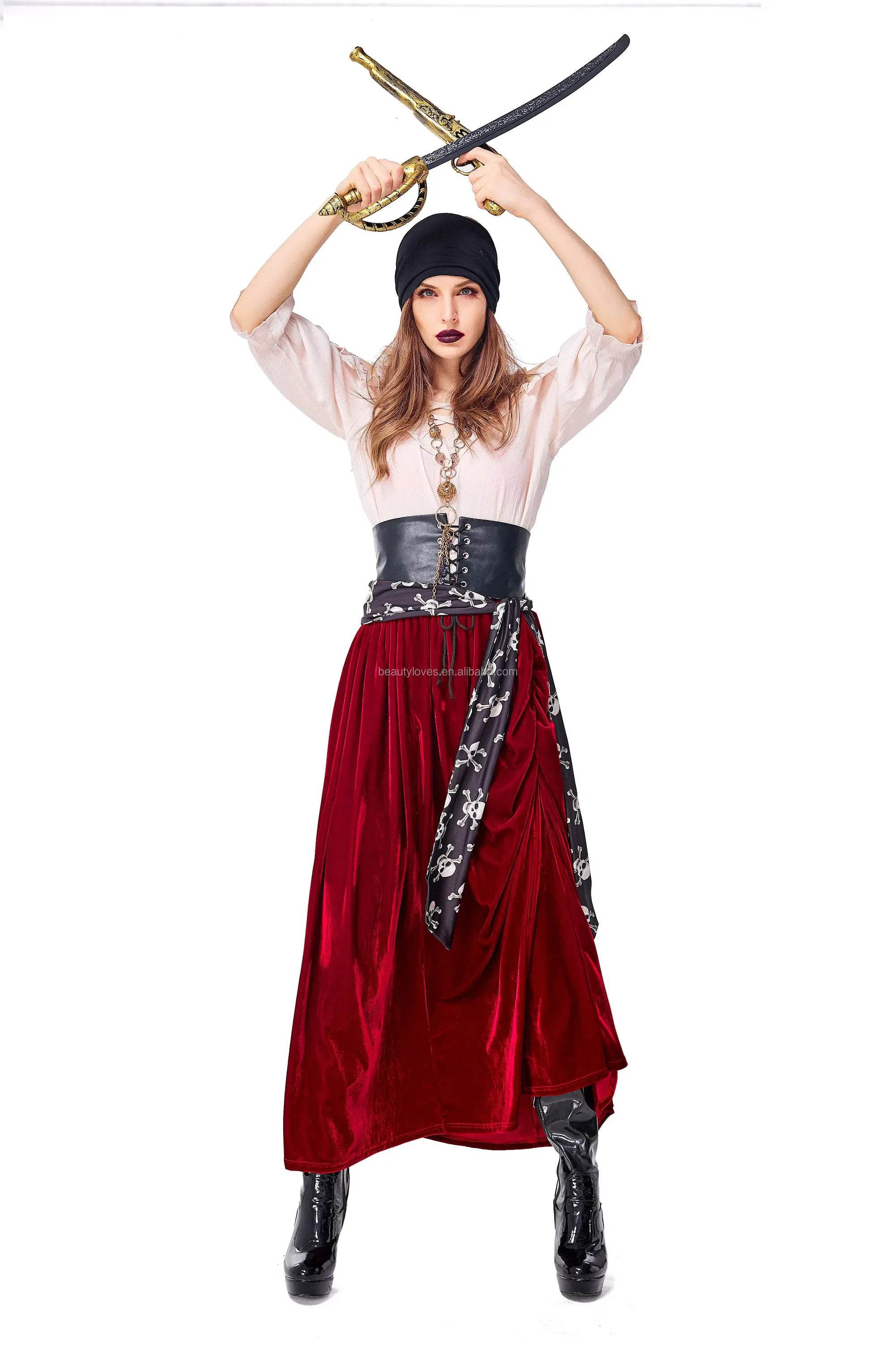 

Halloween Cosplay Sexy Pirate Fancy Dress Women Costume