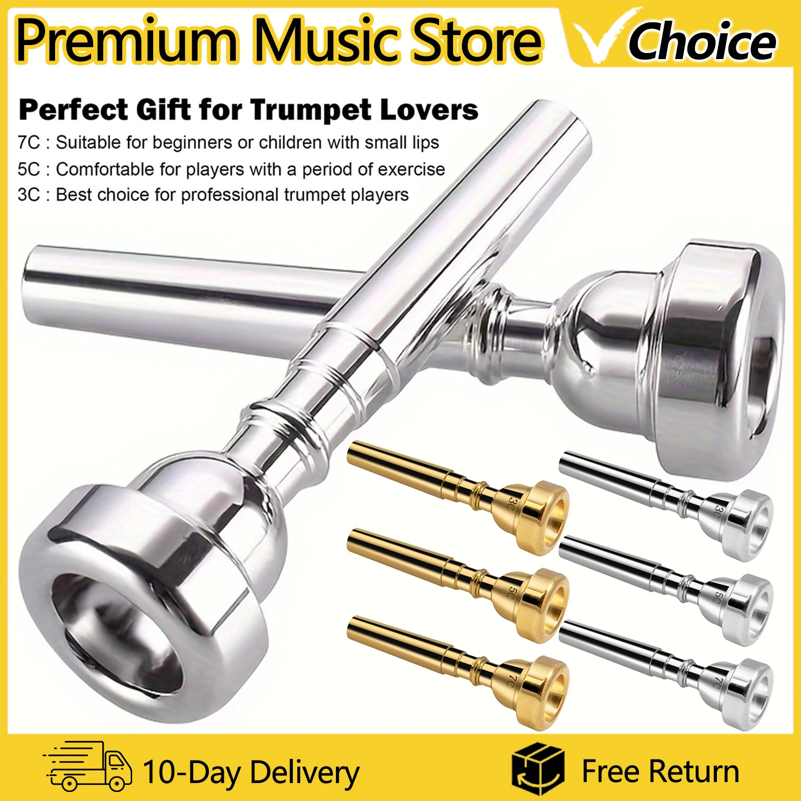 Irin Trumpet Mouthp… - image