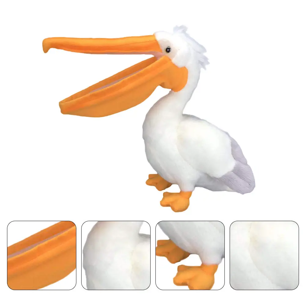 

1Pcs Soft Material Bird Ornament Perfect Indoor Decoration Kids Room Decorative Bird Adornment Desktop Accessory