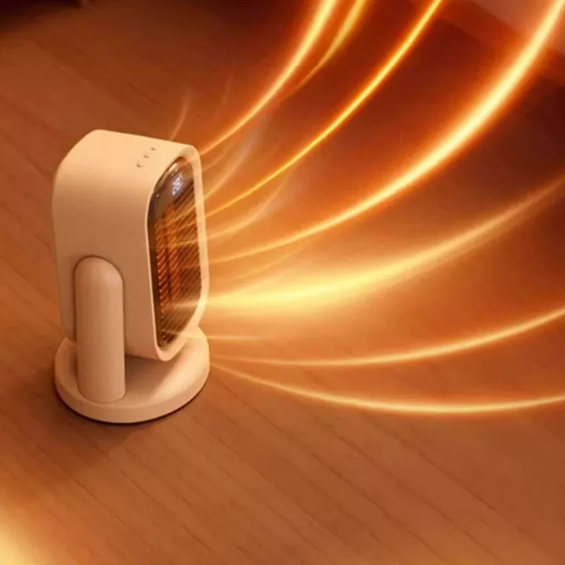 Calentador eléctrico de escritorio para el hogar, calentador pequeño para oficina, dormitorio, sala de estar, área grande, baño de bebé