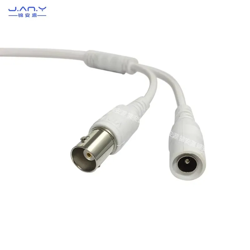 Simulate coaxial camera five core BNC+DC monitoring tail line 12V high-definition video installation 5-core connection cable