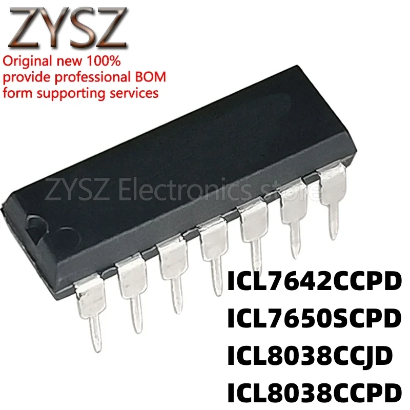 5PCS ICL7642 7650 8038 CCPD ECPD SCPD SCPDZ CCJD CCPD DIP14