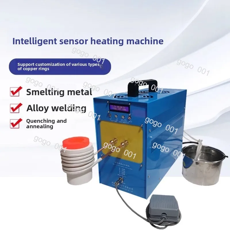 220V High Frequency Induction Heater – Small Metal Heating Machine, Electromagnetic Heating Device for DIY & Repair