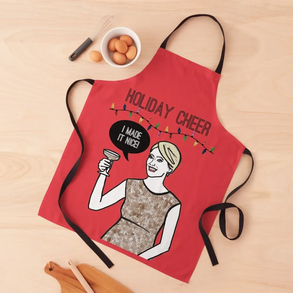 

Nice Christmas Apron Kitchen Apras Man Kitchen Utensils Home and kitchen products For Men Apron