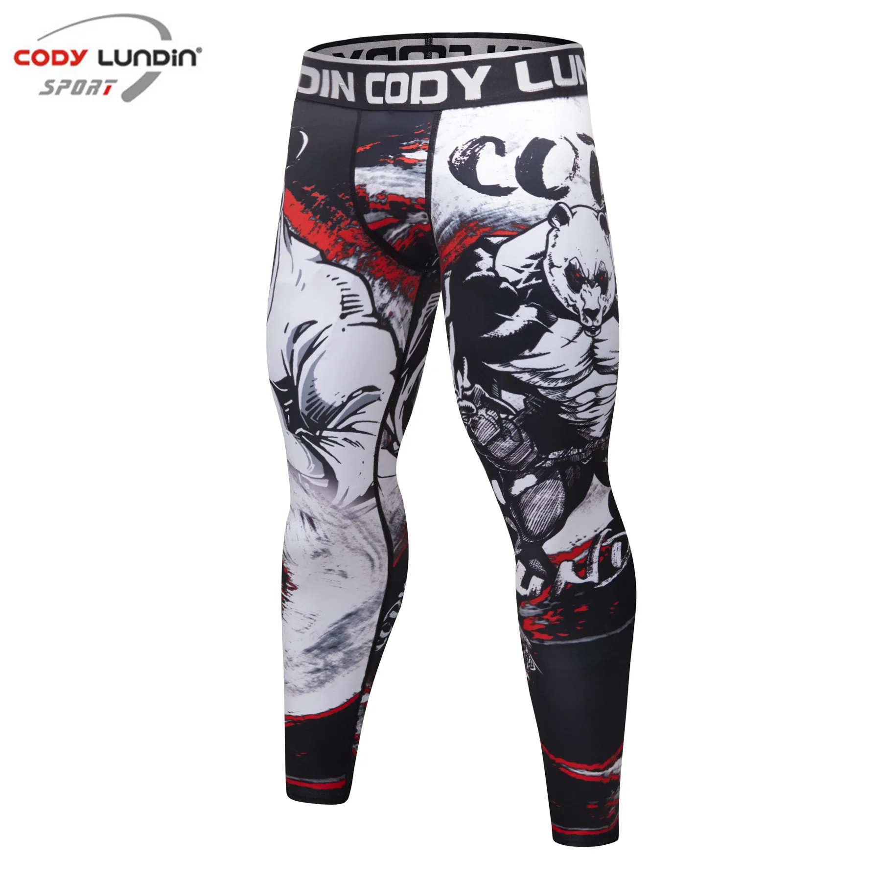 Cody Lundin Man Compression Sports Tops Quick Drying Fitness Boxing Training Suits MMA Jiu Jitsu Kit Rashguard Male Sportswear