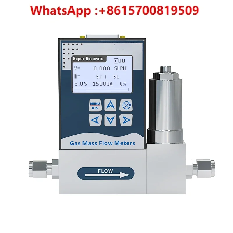 Controller Microminiature with Display Precision Small Flow Meter Gas Mass Flow Meter