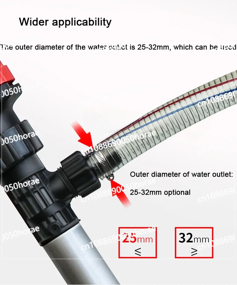 2000W portable 220V electric oil pump, hand cranked bucket pump, diesel bucket, small size