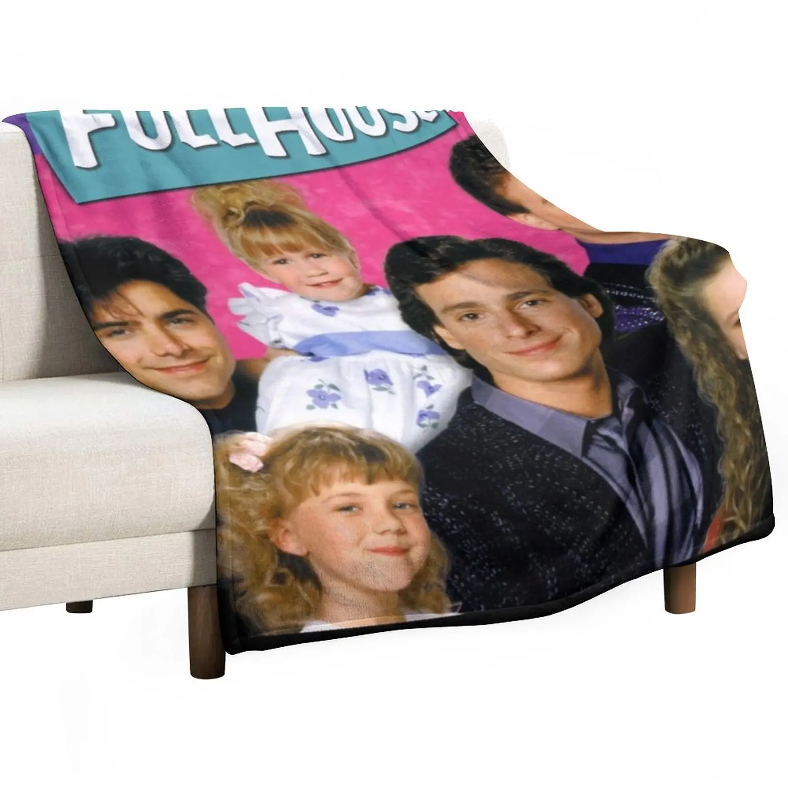 

Full House Drama Series Throw Blanket Flannel Large Blankets