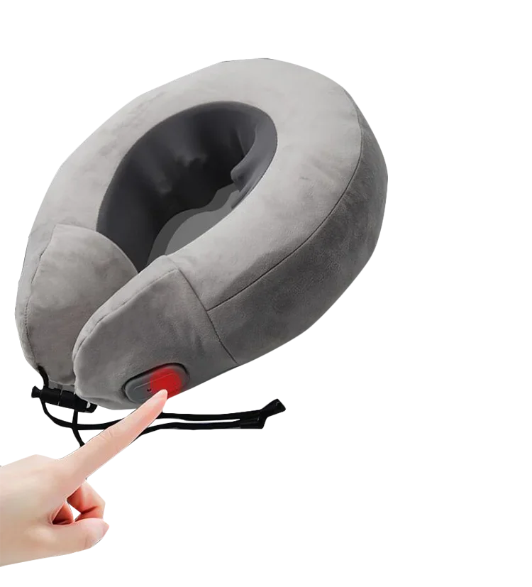 U Shape Cervical Massage Travel Pillow Head Rest Neck Support Travel Pillows for Airplane and Car