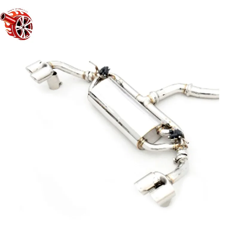 

For BMW 5 Series 540 540i G30 G38 3.0T B58 Catback Exhaust Tips Valvetronic Two-valve Remote Exhaust Pipe Mirror Polished 1.5mm