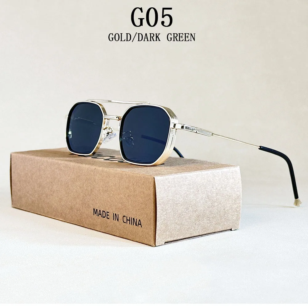 Fashion Square Sunglasses Women Trendy Vintage Glasses Luxury Sunglass Men Dropshipping Lunette Soleil Femme Zonnebrillen Dames – Detail 8