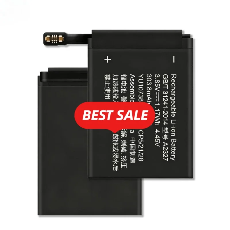 A2327 for Apple Watch Series 6 44mm Watch Battery 0 Cycle High Quality High Capacity Replacement Bateria Grade A Cell with Tools