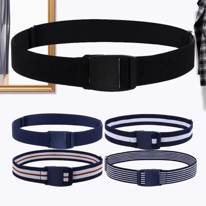 Adjustable Elastic Waist Belt for Men And Women with Plastic Buckle Leather Pants Belt down Jacket Waist Cinch Multi-Function...