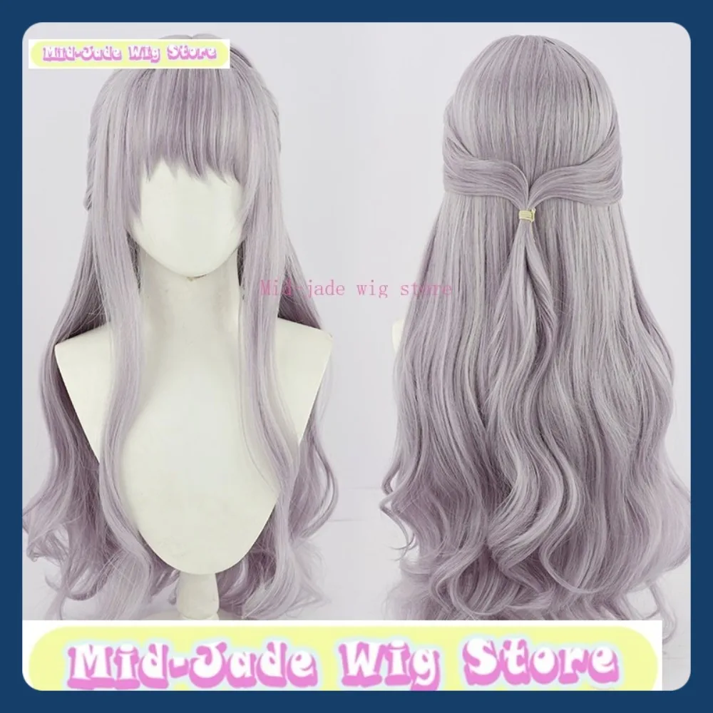 Peruka Mid-jade Wig Store BanG Dream Roselia Minato Yukina Cosplay Anime Gra Role Playing Syntetyczne Włosy Halloween Party