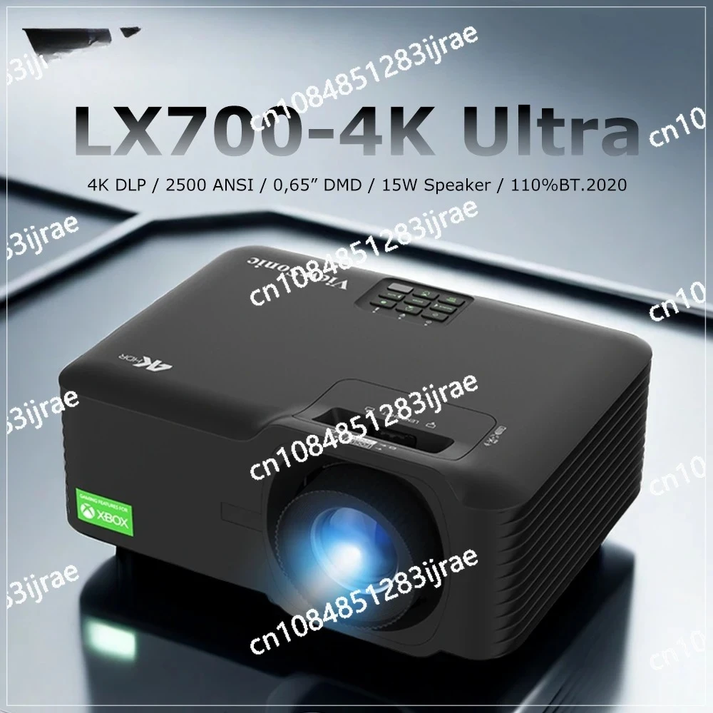 

3D домашний кинотеатр 0,65 дюйма DMD игра для гостиной 4,2 мс проектор с низкой задержкой Upei LX700 4K ультра лазерный проектор для домашнего офиса HDR