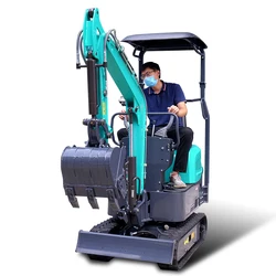 Customized Hydraulic Crawler 1 ton Mini Excavator AWY12 Excavator With EURO V Emission Engine