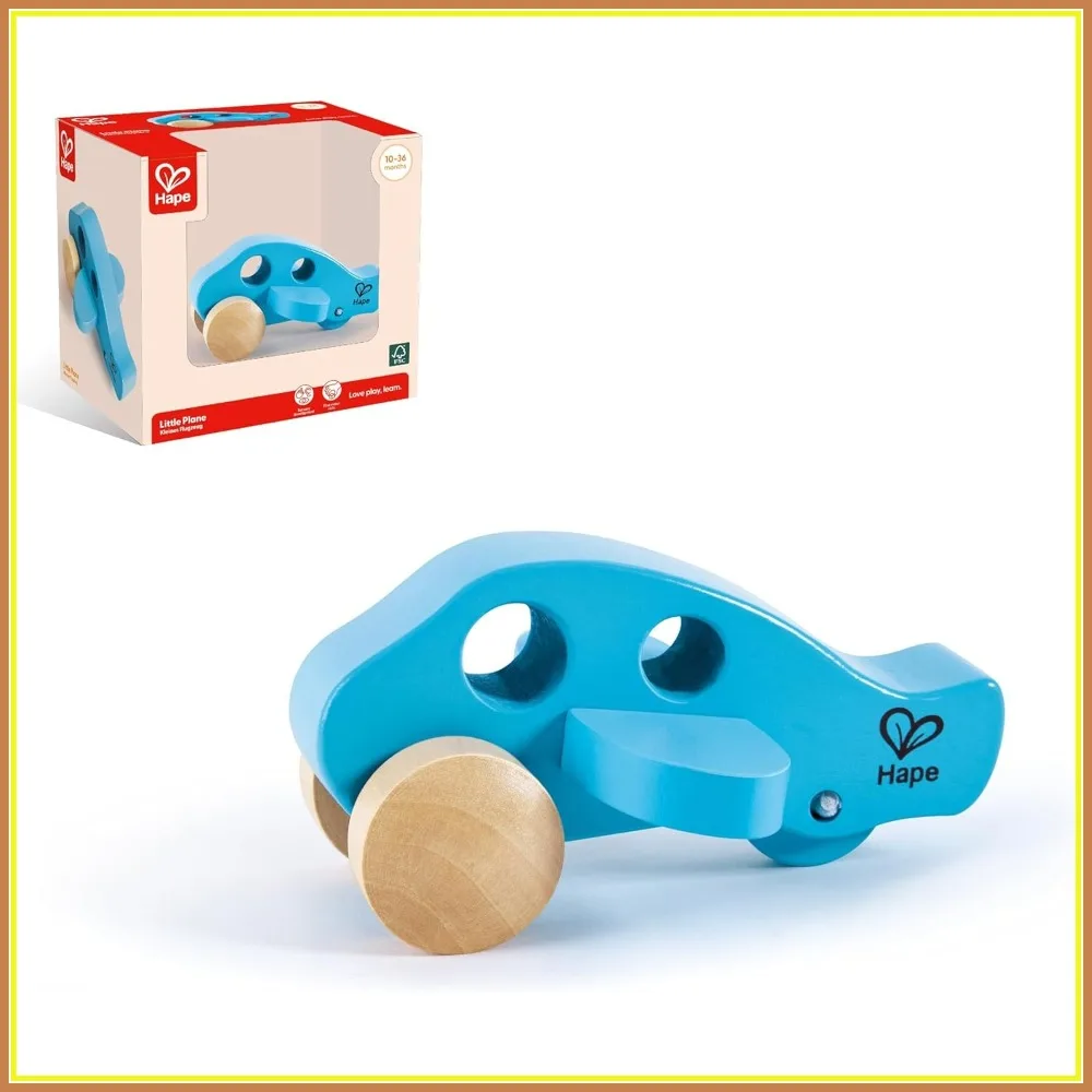 

Mini Wooden Airplane Toy | Educational Learning Toy for Toddler Gift