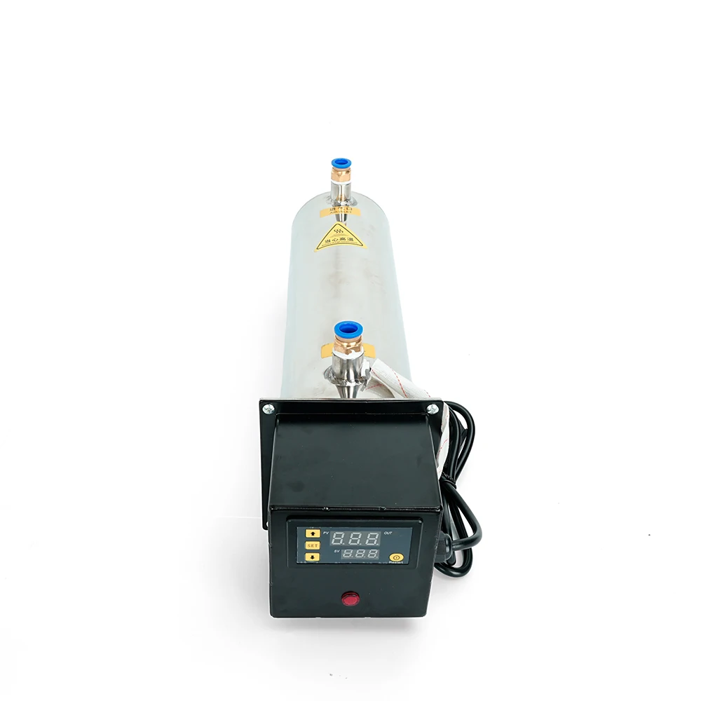 Digital Temperature Control Compressed Air Heater, Inline Pipe Air Dryer for Spray Painting, Anti-freezing, and Workpiece Drying