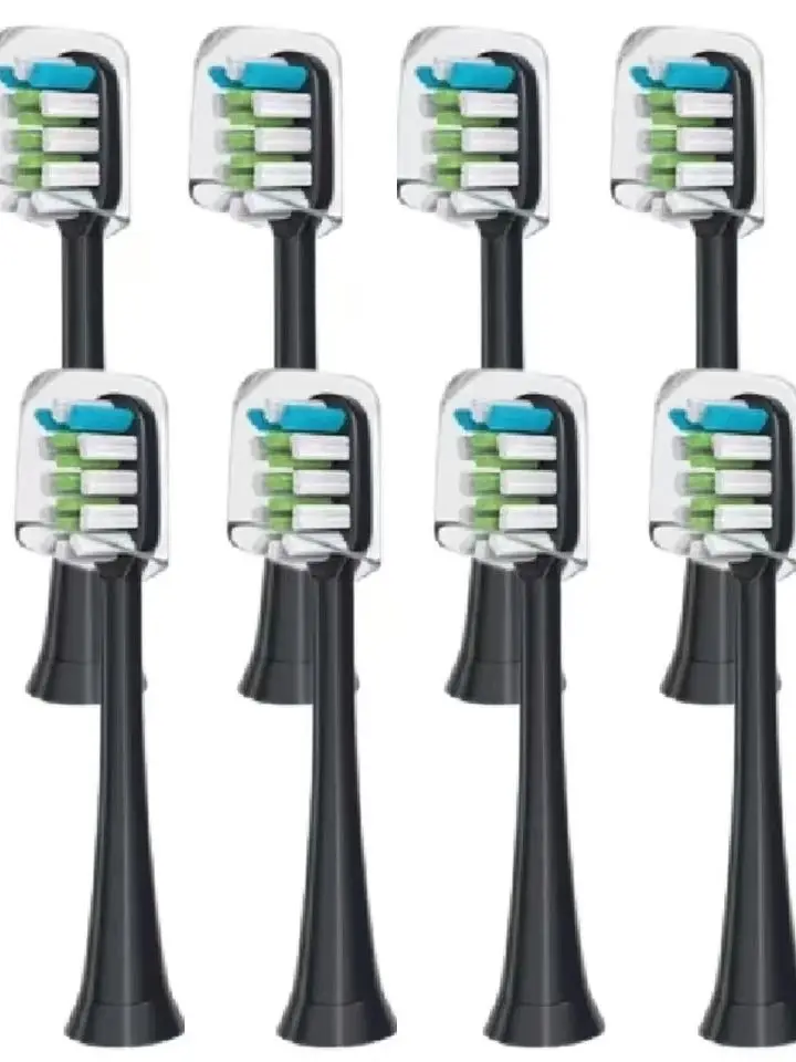 4–10 Stück Ersatzbürstenköpfe für SOOCAS X3 X5 V1 X3U Elektrische Zahnbürste mit weichen Borsten, Dupont-Borsten, versiegelt verpackt – Detail 1