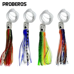 Octopus Skirt Bait Trolling Lure Marlin Tuna Mahi Dolphin Shark Skirts Big Game Leader Trolling Rigs Deep Sea Fishing Tackle
