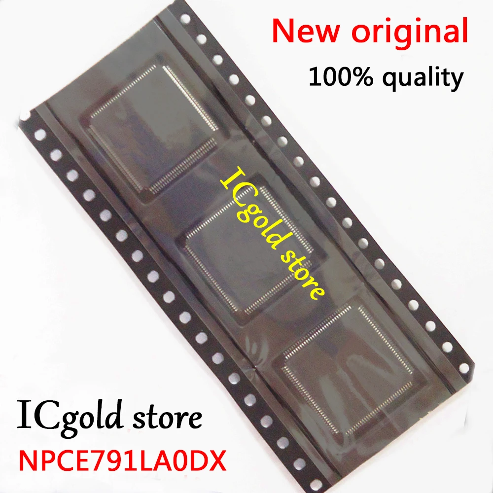 5pieces NPCE791LAODX   NPCE791LA0DX QFP-128 chipset