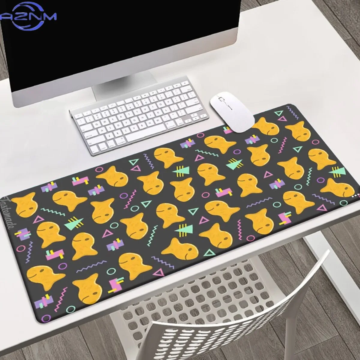 1pc a Yellow Duck Design High-Definition Printed Desk Pad, a Versatile XXL Mousepad Suitable for Gaming And Office Use, Perfect