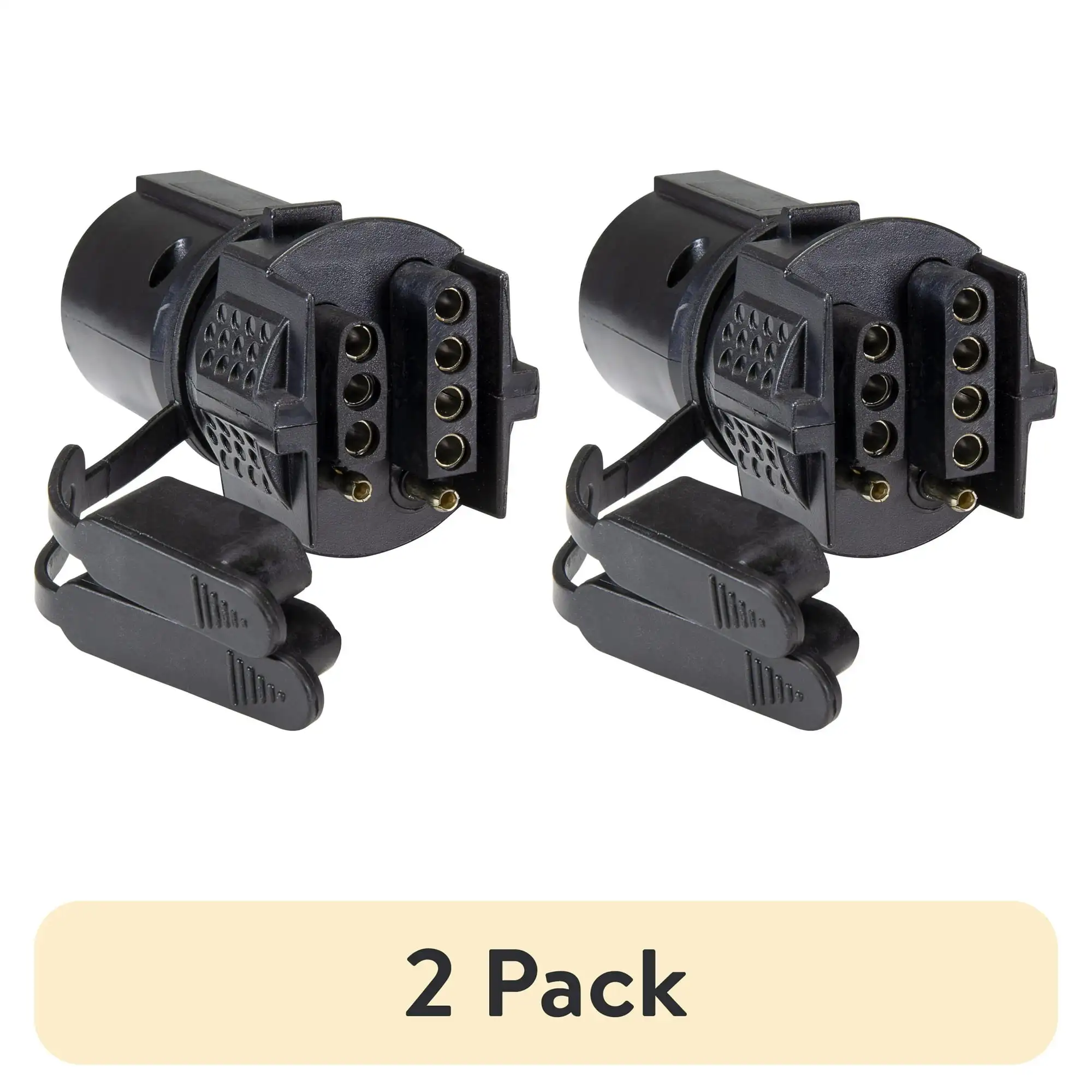 

(2 pack) Hopkins 47385, Multi-Tow 7 Blade To 5 Flat And 4 Flat Adapter