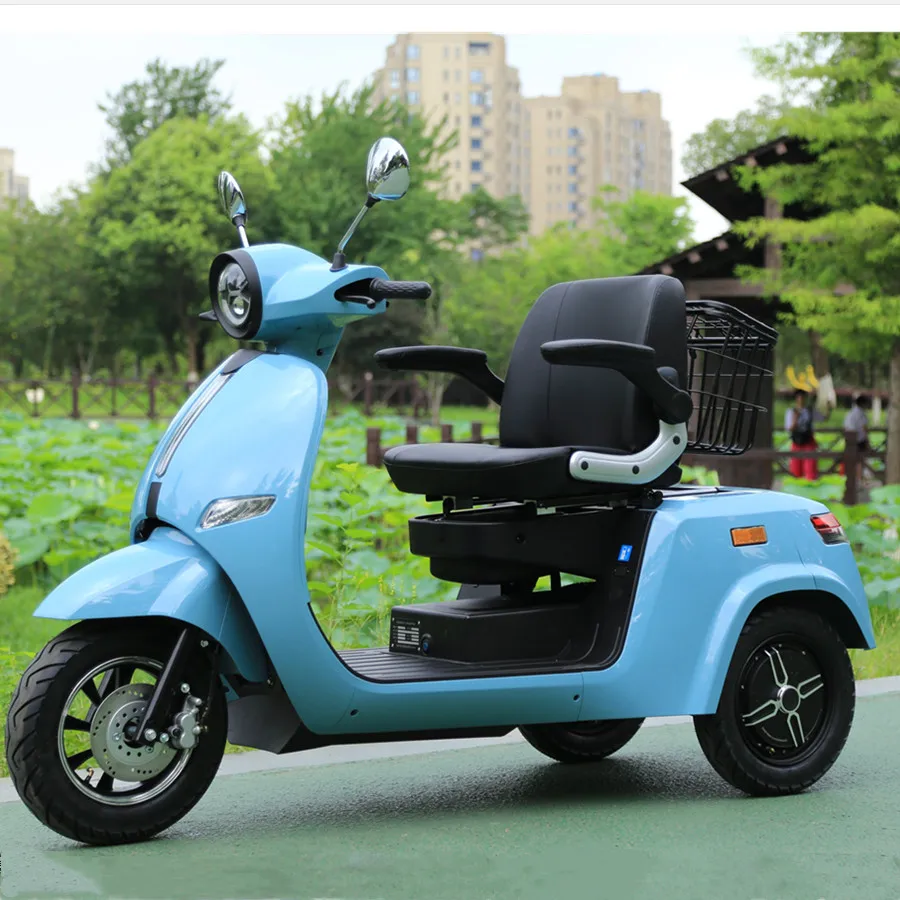 1000W Three-wheel Mobility Scooter Electric Bike Top Speed 35km/h