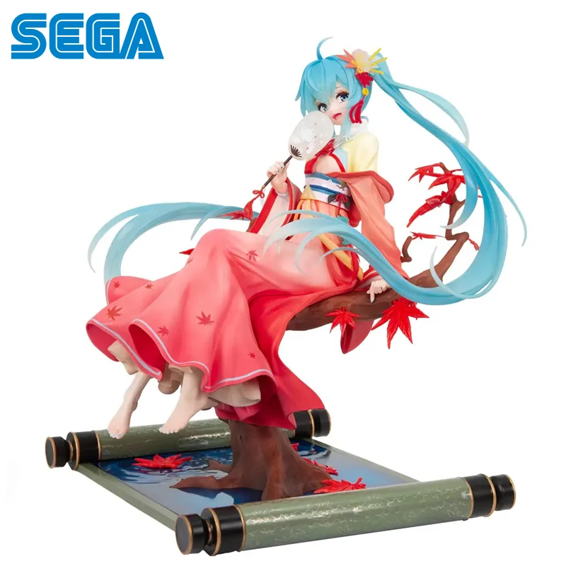 

Genuine SEGA S-FIRE Hatsune Miku Xijiang River Original Anime Action Figure PVC 23CM Collectible Model Statuette Ornament Gift