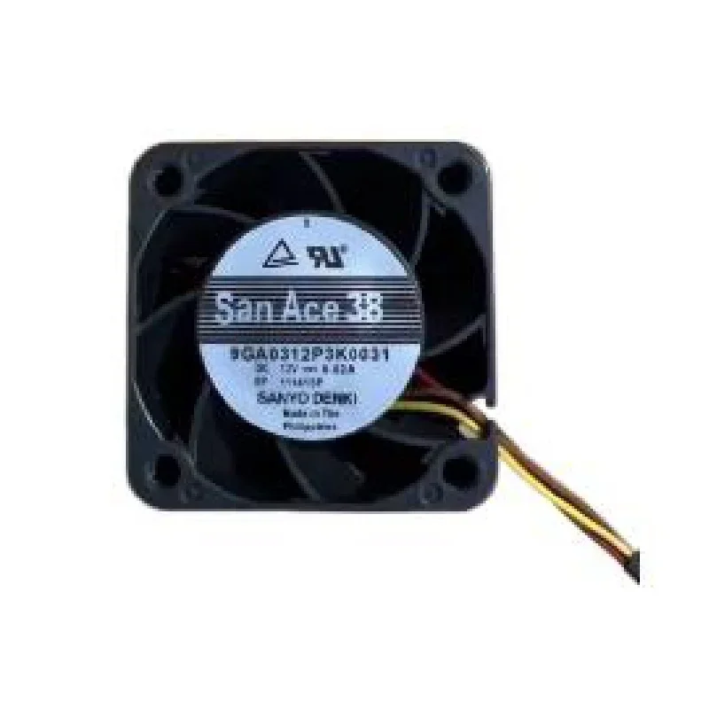 

FOR SANYO DENKI 9GA0312P3K0031 San Ace 38 DC 12V 0.62A 38x38x28mm Server Cooling Fan