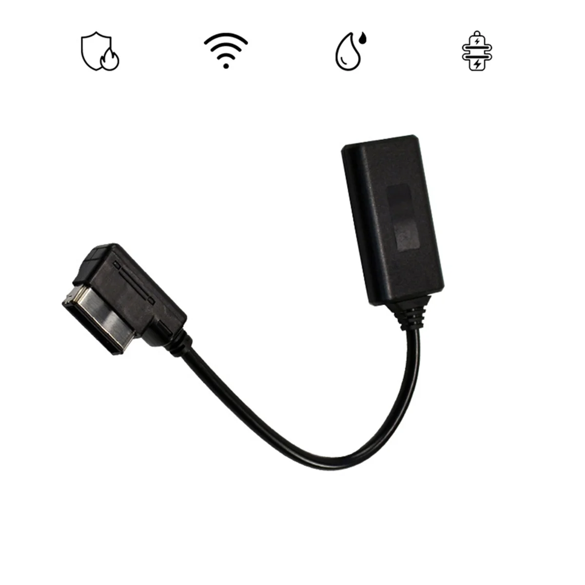 USB Connector  Data Cable AMI MMI MDI Wireless Aux Bluetooth 5.0 Adapter Cable Audio Music Player for Audi A3 A4 B8 B6 Q5 A5 A7 view 4
