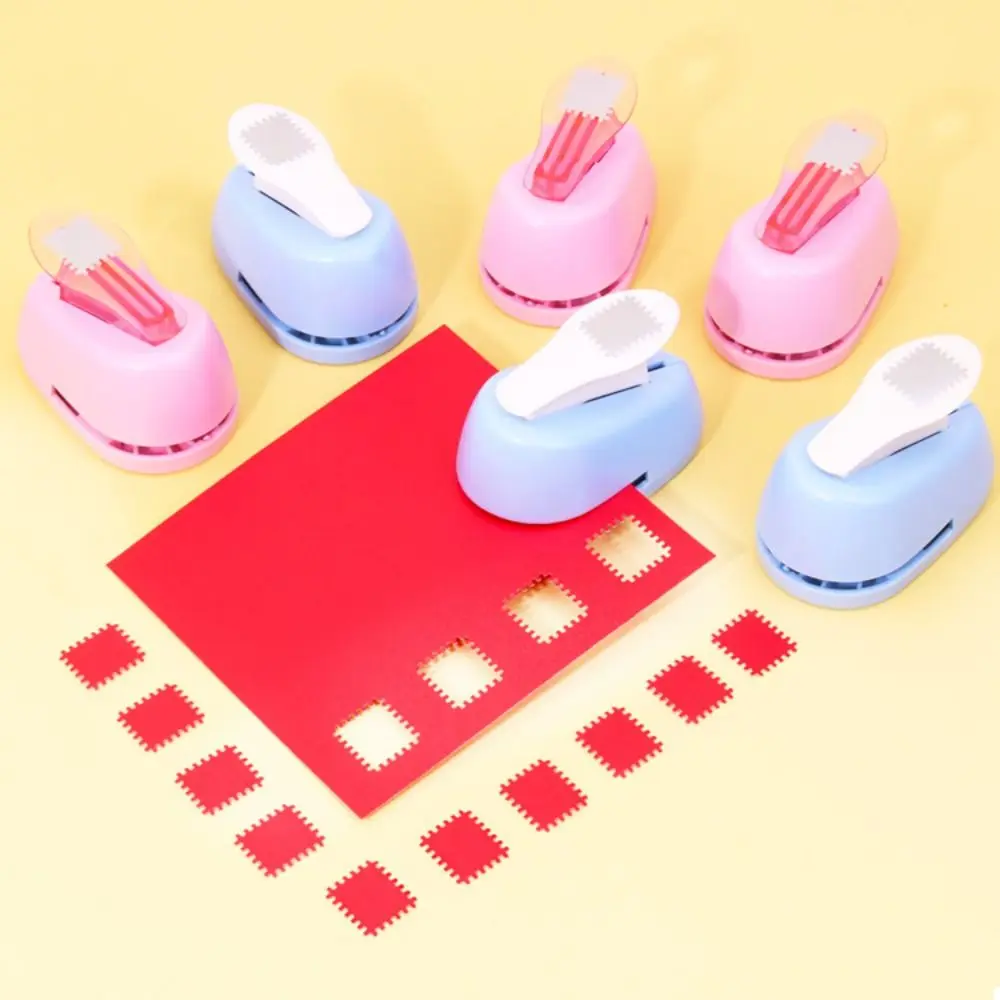 Labor Saving Stamp Border Punch Creative 2x1.8cm Embossing Machine Cutting Craft DIY Toothed Puncher Embosser Journal Making