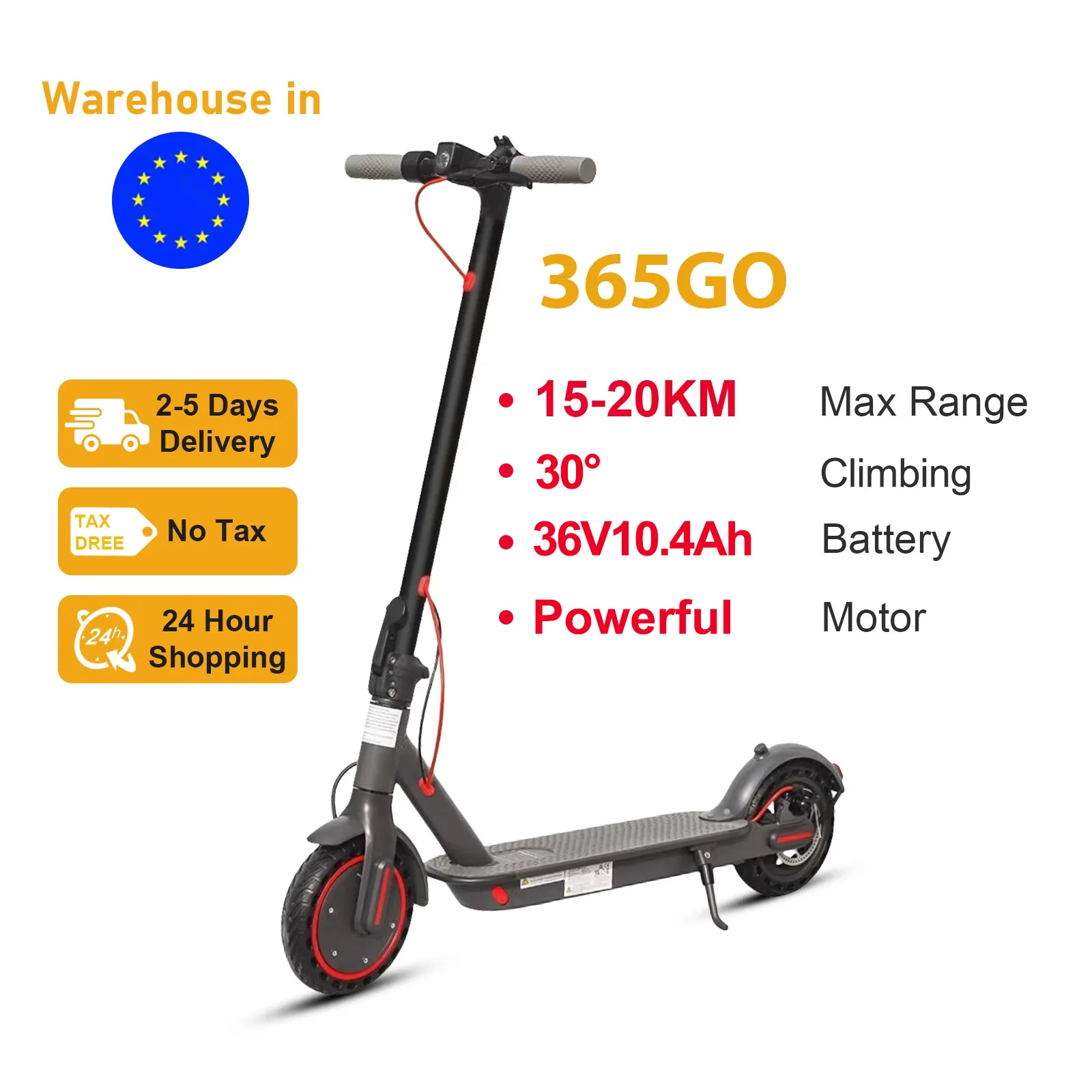 JUICEASE 365GO Volwassen Elektrische Scooter Krachtige Motor 20KM Lange Afstand Voor Xiaomi 36V met Smart APP Opvouwbare E-Scooter