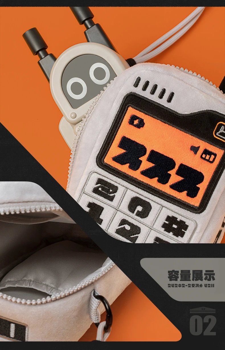 [Original] MiHoYo Offizielles Spiel Zenless Zone Zero ZZZ Urban Kit Serie Cosplay Tragbare Aufbewahrungstasche Anime-Charakter Umhängetasche – Detail 6