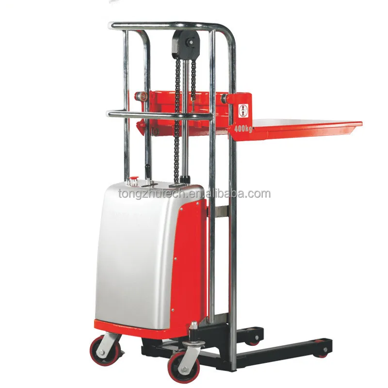Forklift Semi-electric Stacker Light Mini Lifting Platform Load 400kg 1.5