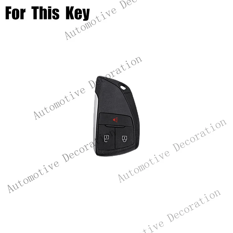 Z+ Genuine Leather Car Remote Key Fob Case Cover For Buick Envision Avenir For GMC