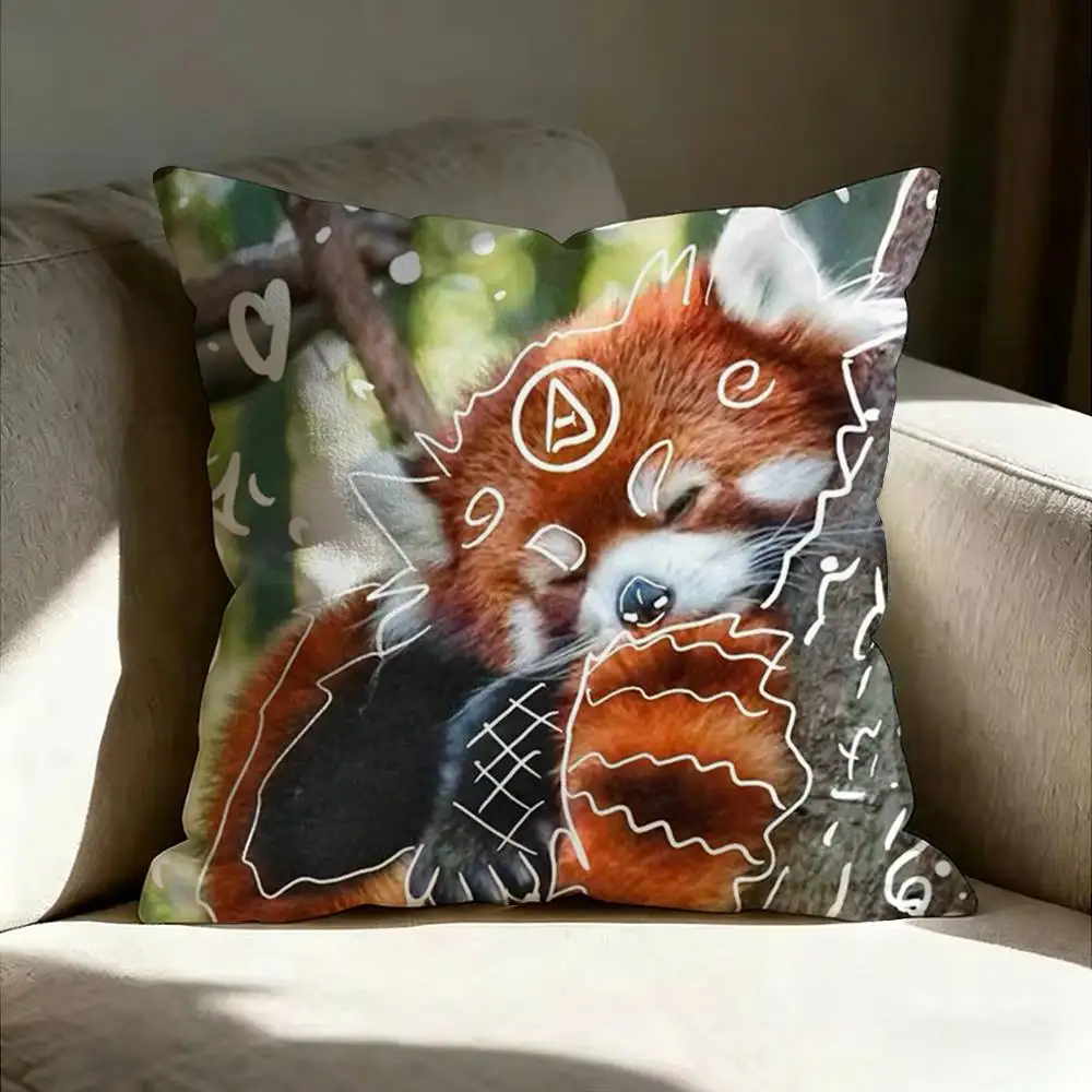 New Therian D-Delta S-Symbol Pillow Case Living Room Sofa Cushion Cover Suitable For Home Bedroom Room Decoration