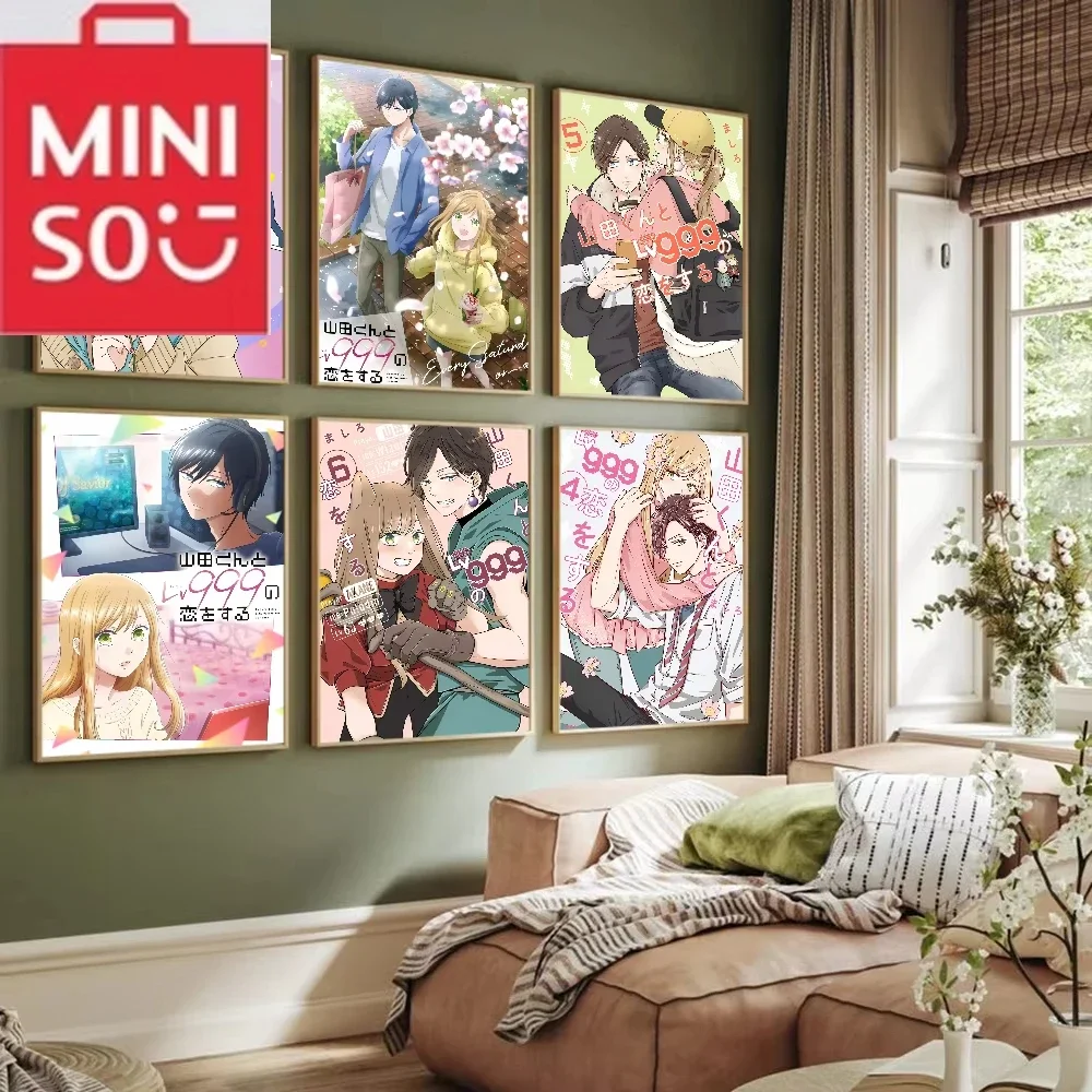 مينيسو ما تاريخ d'amour avec يامادا كون à Lv999 أنيمي 5D bricolage الماس peinture كيت broderie نقطة دي كروكس ديكور à la ma #1